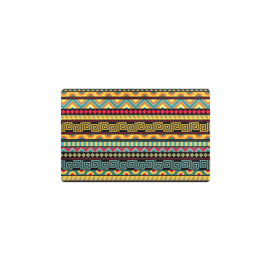 African Pattern Print Design 03 Kitchen Mat
