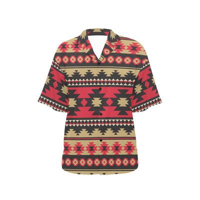 Navajo Pattern Print Design A04 Women's Hawaiian Shirt