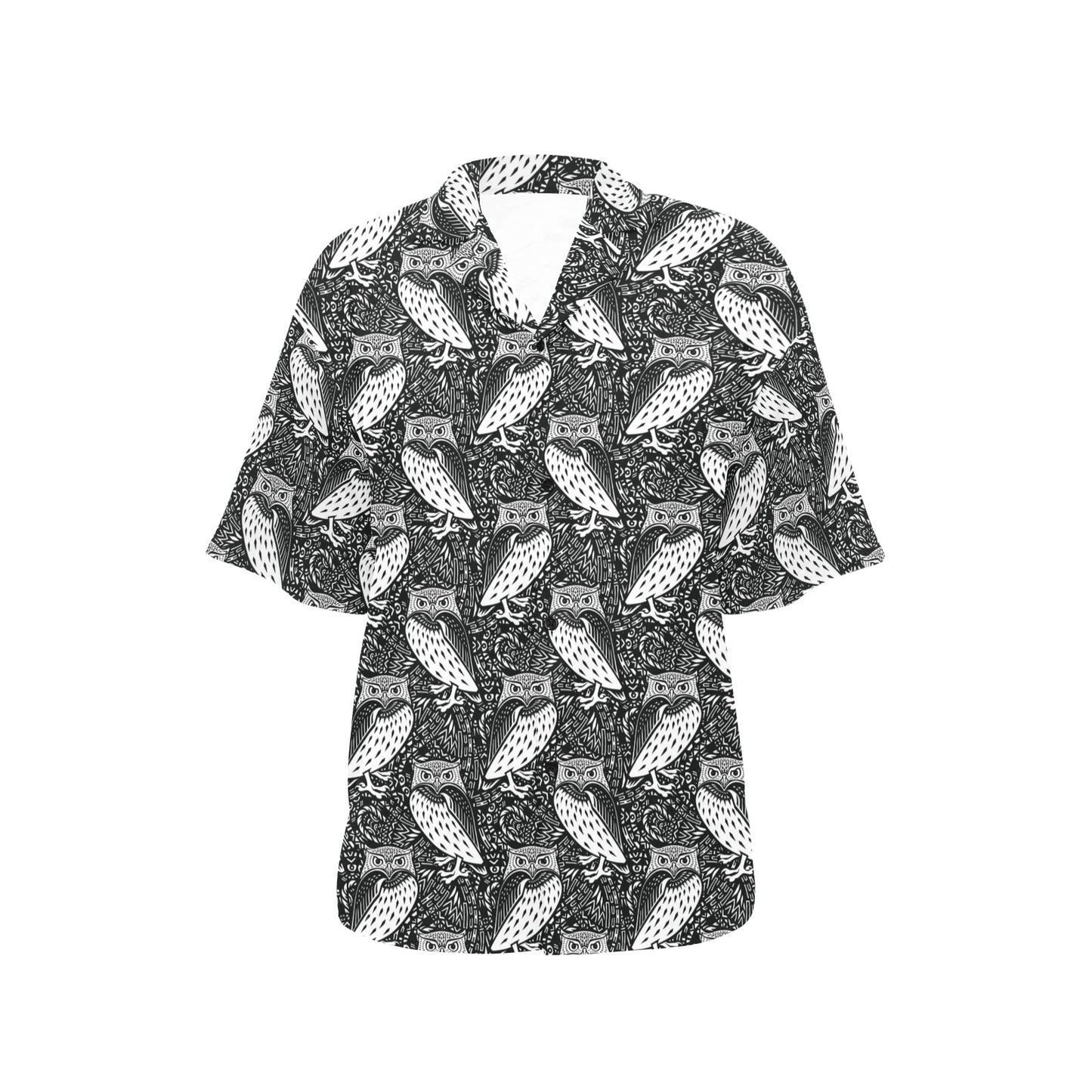 Tribal Pattern Print Design LKS308 Women's Hawaiian Shirt