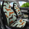 Dachshund Cute Print Pattern Universal Fit Car Seat Covers