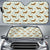 Dachshund Pattern Print Design 01 Car Sun Shade-JORJUNE.COM