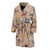 Dachshund Pattern Print Design 03 Men Bathrobe-JORJUNE.COM