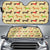 Dachshund Pattern Print Design 06 Car Sun Shade-JORJUNE.COM