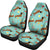 Dachshund with Floral Print Pattern Universal Fit Car Seat Covers