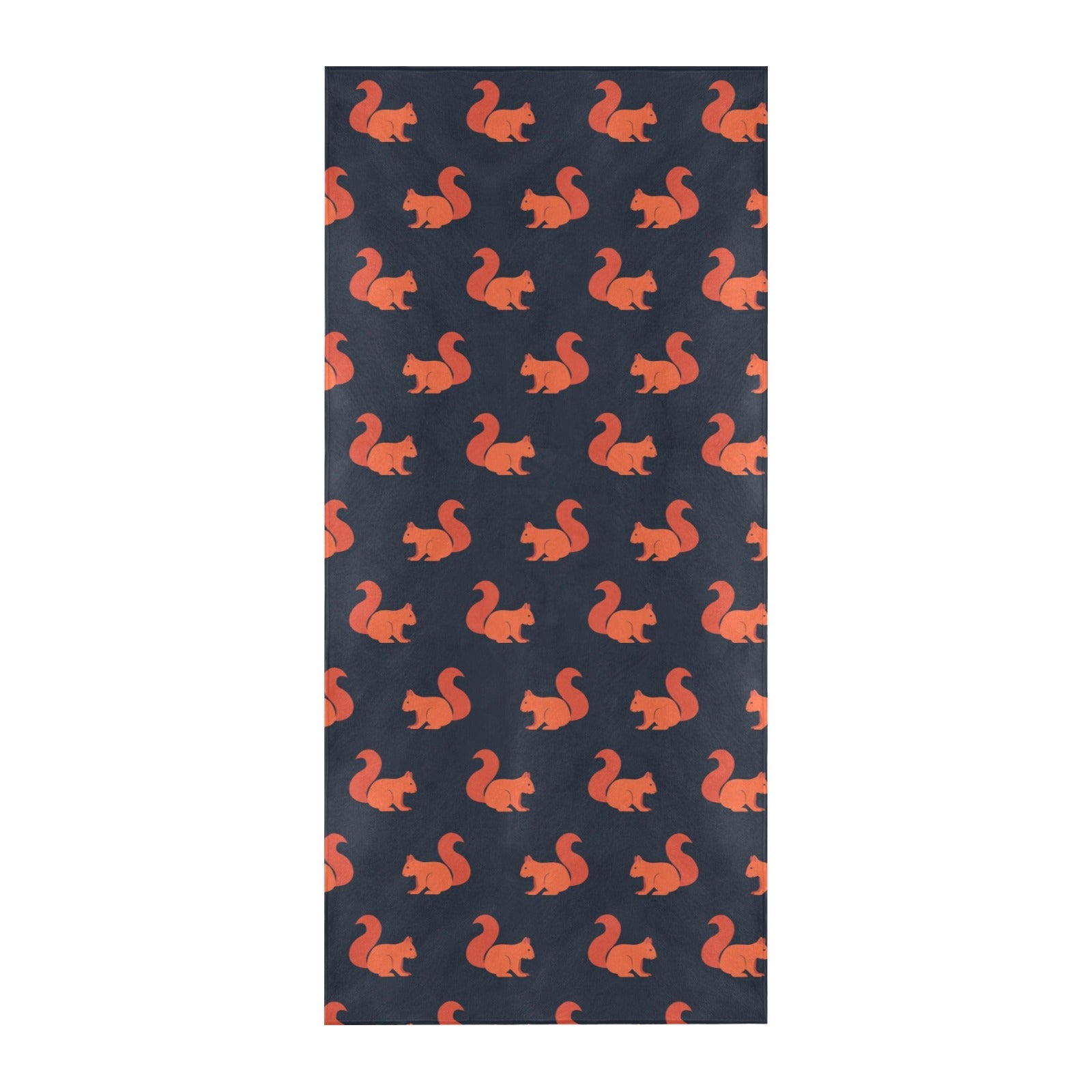 Squirrel Print Design LKS306 Beach Towel 32" x 71"