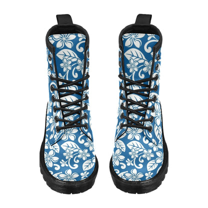 Plumeria Pattern Print Design PM013 Women's Boots