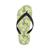 Daffodils Pattern Print Design DF01 Flip Flops-JorJune