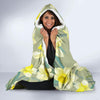 Daffodils Pattern Print Design DF01 Hooded Blanket-JORJUNE.COM