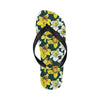 Daffodils Pattern Print Design DF02 Flip Flops-JorJune