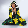 Daffodils Pattern Print Design DF03 Hooded Blanket-JORJUNE.COM