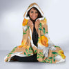 Daffodils Pattern Print Design DF04 Hooded Blanket-JORJUNE.COM