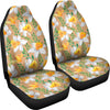 Daffodils Pattern Print Design DF04 Universal Fit Car Seat Covers