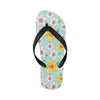 Daffodils Pattern Print Design DF07 Flip Flops-JorJune