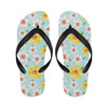 Daffodils Pattern Print Design DF07 Flip Flops-JorJune