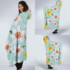 Daffodils Pattern Print Design DF07 Hooded Blanket-JORJUNE.COM