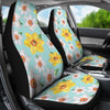 Daffodils Pattern Print Design DF07 Universal Fit Car Seat Covers