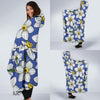 Daffodils Pattern Print Design DF08 Hooded Blanket-JORJUNE.COM