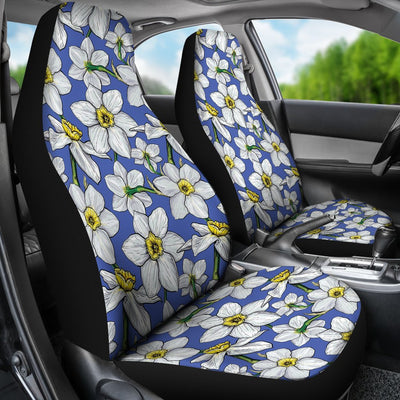 Daffodils Pattern Print Design DF08 Universal Fit Car Seat Covers