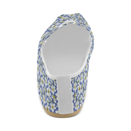 Daffodils Pattern Print Design DF08 Women Casual Shoes-JorJune.com