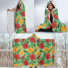 Dahlia Pattern Print Design DH011 Hooded Blanket-JORJUNE.COM