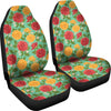 Dahlia Pattern Print Design DH011 Universal Fit Car Seat Covers