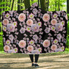 Dahlia Pattern Print Design DH012 Hooded Blanket-JORJUNE.COM