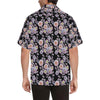 Dahlia Pattern Print Design DH012 Men Hawaiian Shirt-JorJune