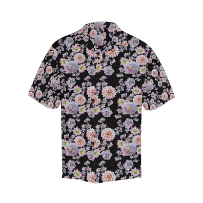 Dahlia Pattern Print Design DH012 Men Hawaiian Shirt-JorJune