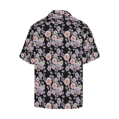 Dahlia Pattern Print Design DH012 Men Hawaiian Shirt-JorJune