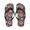 Dahlia Pattern Print Design DH02 Flip Flops-JorJune