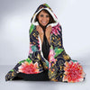 Dahlia Pattern Print Design DH02 Hooded Blanket-JORJUNE.COM