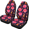 Dahlia Pattern Print Design DH03 Universal Fit Car Seat Covers