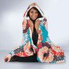 Dahlia Pattern Print Design DH05 Hooded Blanket-JORJUNE.COM