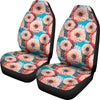 Dahlia Pattern Print Design DH05 Universal Fit Car Seat Covers