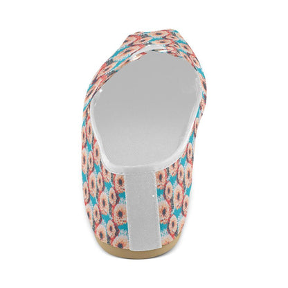 Dahlia Pattern Print Design DH05 Women Casual Shoes-JorJune.com