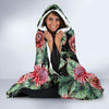 Dahlia Pattern Print Design DH06 Hooded Blanket-JORJUNE.COM