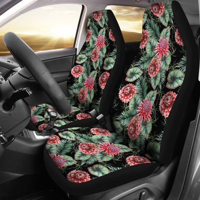 Dahlia Pattern Print Design DH06 Universal Fit Car Seat Covers