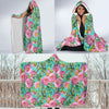 Dahlia Pattern Print Design DH07 Hooded Blanket-JORJUNE.COM