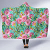 Dahlia Pattern Print Design DH07 Hooded Blanket-JORJUNE.COM