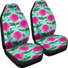 Dahlia Pattern Print Design DH08 Universal Fit Car Seat Covers