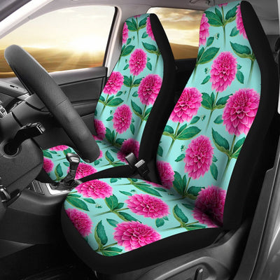 Dahlia Pattern Print Design DH08 Universal Fit Car Seat Covers