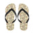 Dahlia Pattern Print Design DH09 Flip Flops-JorJune