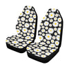 Daisy Pattern Print Design 01 Car Seat Covers (Set of 2)-JORJUNE.COM