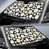 Daisy Pattern Print Design 01 Car Sun Shade-JORJUNE.COM