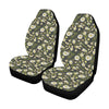 Daisy Pattern Print Design 03 Car Seat Covers (Set of 2)-JORJUNE.COM