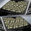 Daisy Pattern Print Design 03 Car Sun Shade-JORJUNE.COM