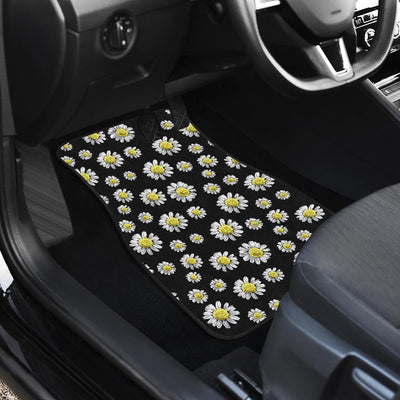 Daisy Pattern Print Design DS01 Car Floor Mats-JorJune