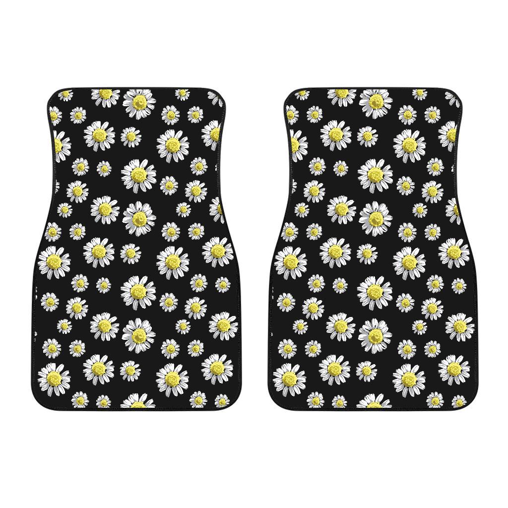 Daisy Pattern Print Design DS01 Car Floor Mats-JorJune