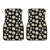 Daisy Pattern Print Design DS01 Car Floor Mats-JorJune