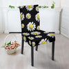 Daisy Pattern Print Design DS01 Dining Chair Slipcover-JORJUNE.COM